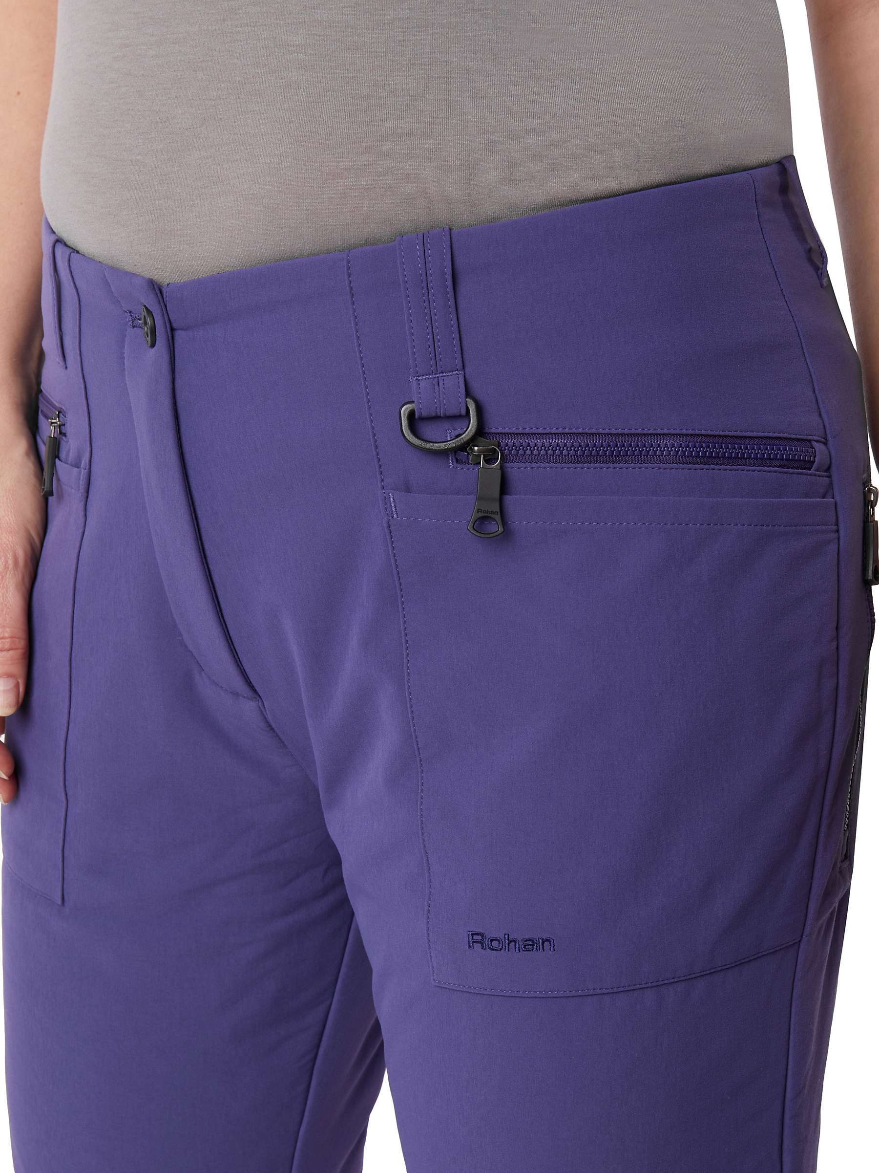 Buy Rohan Winter Stretch Bags Walking Trousers, Eclipse Blue Online at johnlewis.com