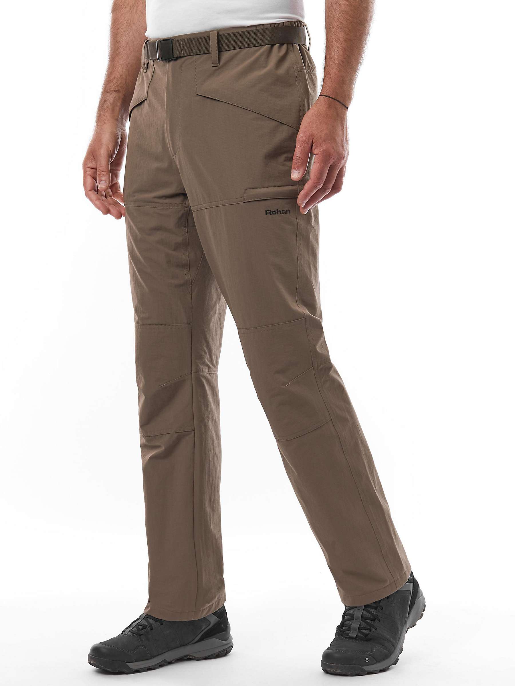 Buy Rohan Dry Ranger Men's Waterproof Trousers, Moorland Brown Online at johnlewis.com