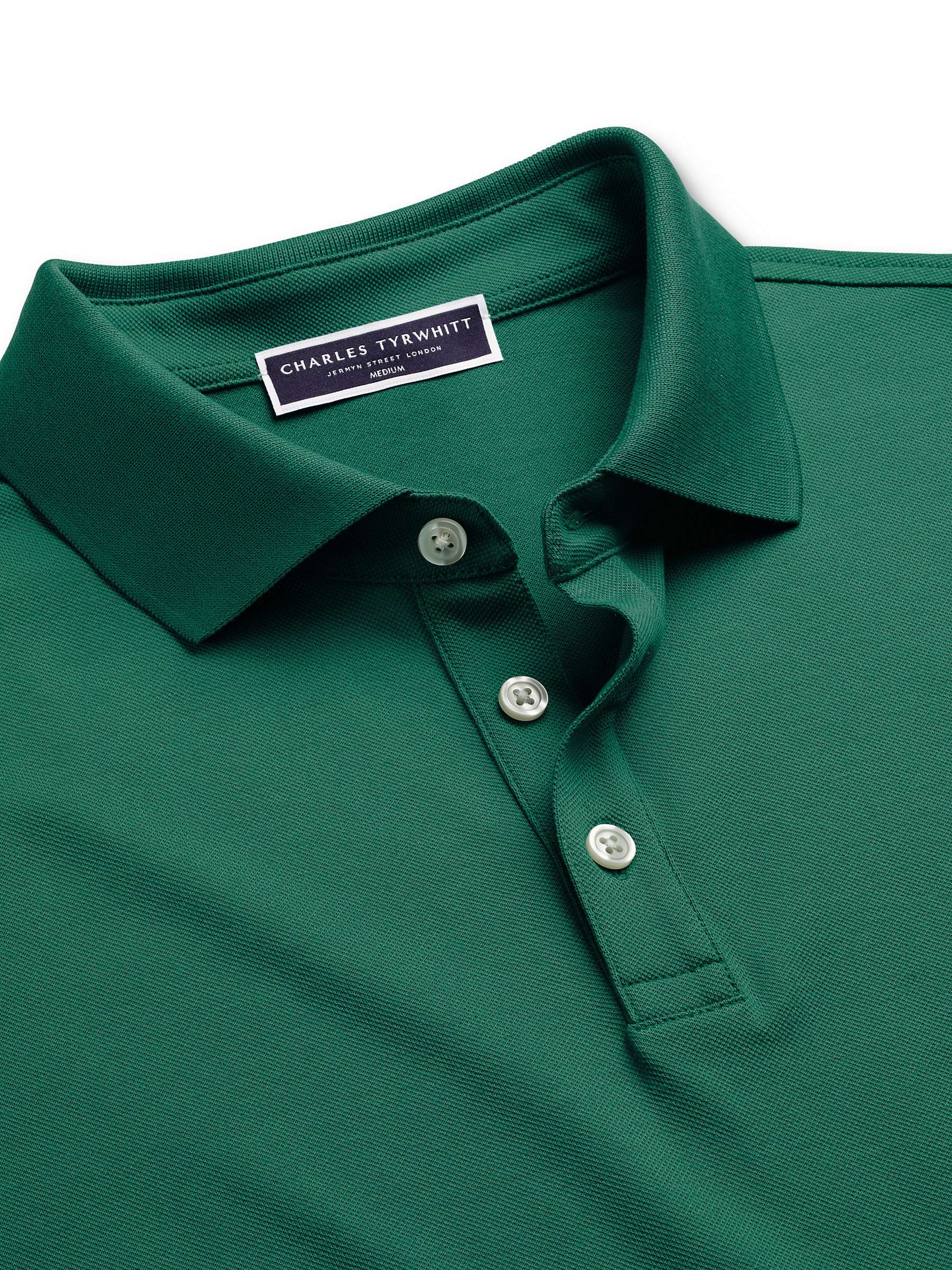 Buy Charles Tyrwhitt Pique Cotton Polo Shirt Online at johnlewis.com