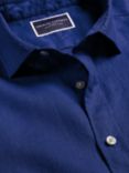 Charles Tyrwhitt Slim Fit Pure Linen Shirt, Royal Blue