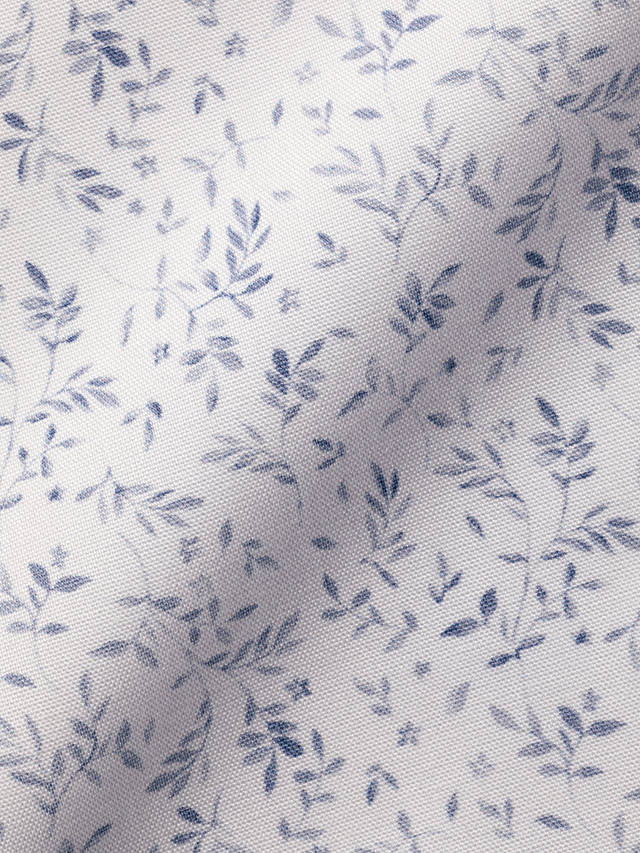Charles Tyrwhitt Leaf Print Non-Iron Slim Fit Shirt, White/Blue