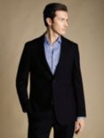 Charles Tyrwhitt Slim Fit Ultimate Performance Stripe Suit Jacket, Dark Navy