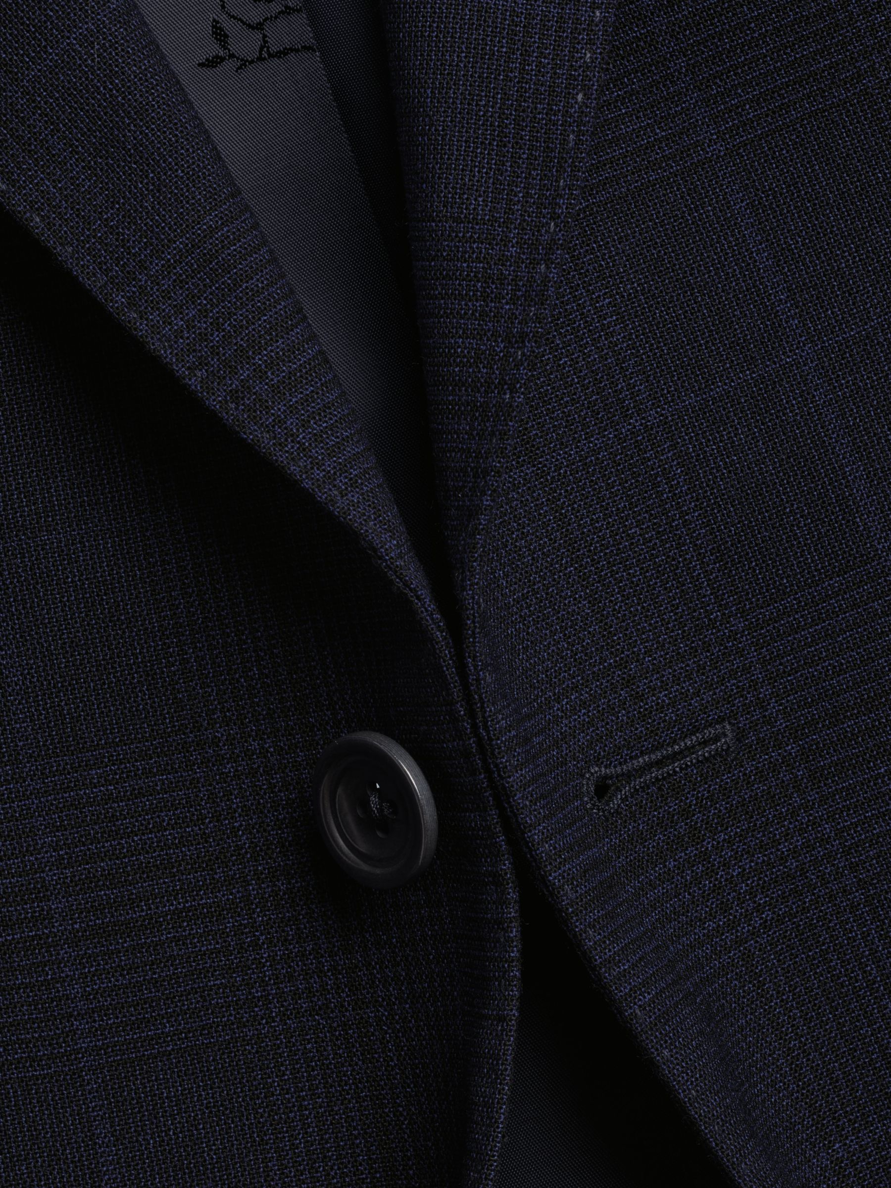 Buy Charles Tyrwhitt Prince of Wales Slim Fit Ultimate Performance Suit Jacket, Navy Online at johnlewis.com