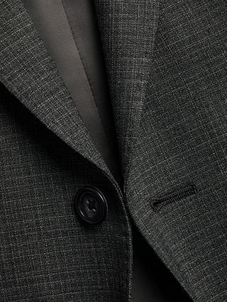 Charles Tyrwhitt Micro Grid Check Slim Fit Suit Jacket, Grey