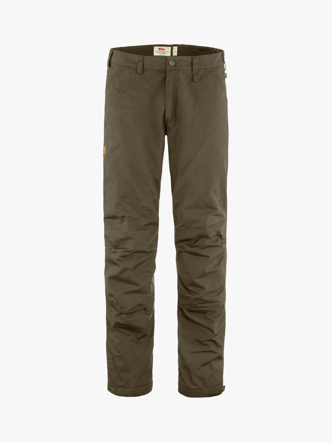 Buy Fjällräven Greenland Trail Trousers, Olive Green Online at johnlewis.com