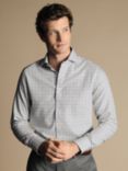 Charles Tyrwhitt Non-Iron Mayfair Weave Checked Shirt