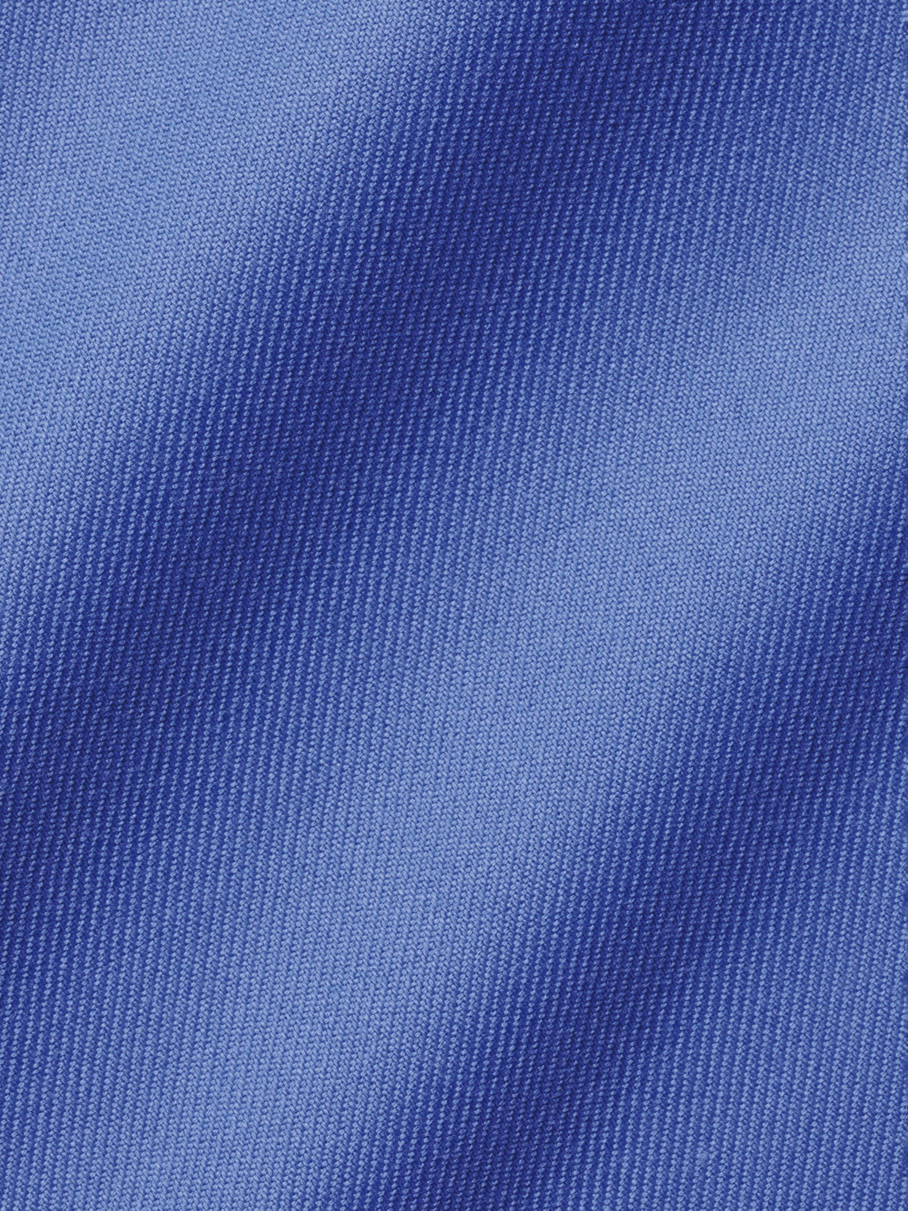 Charles Tyrwhitt Non-Iron Twill Shirt, Ocean Blue, 17