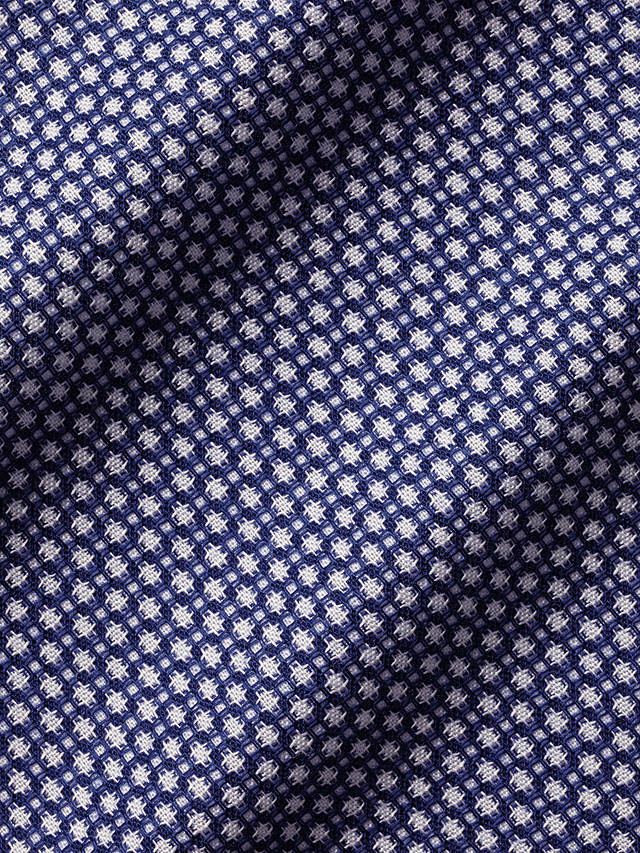 Charles Tyrwhitt Non-Iron Stretch Semi Plain Textured Shirt, Royal Blue