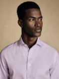 Charles Tyrwhitt Non-Iron Twill Shirt, Lilac Purple