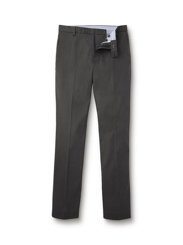Charles Tyrwhitt Smart Texture Classic Fit Trousers, Charcoal Grey