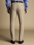 Charles Tyrwhitt Linen Slim Fit Trousers, Taupe