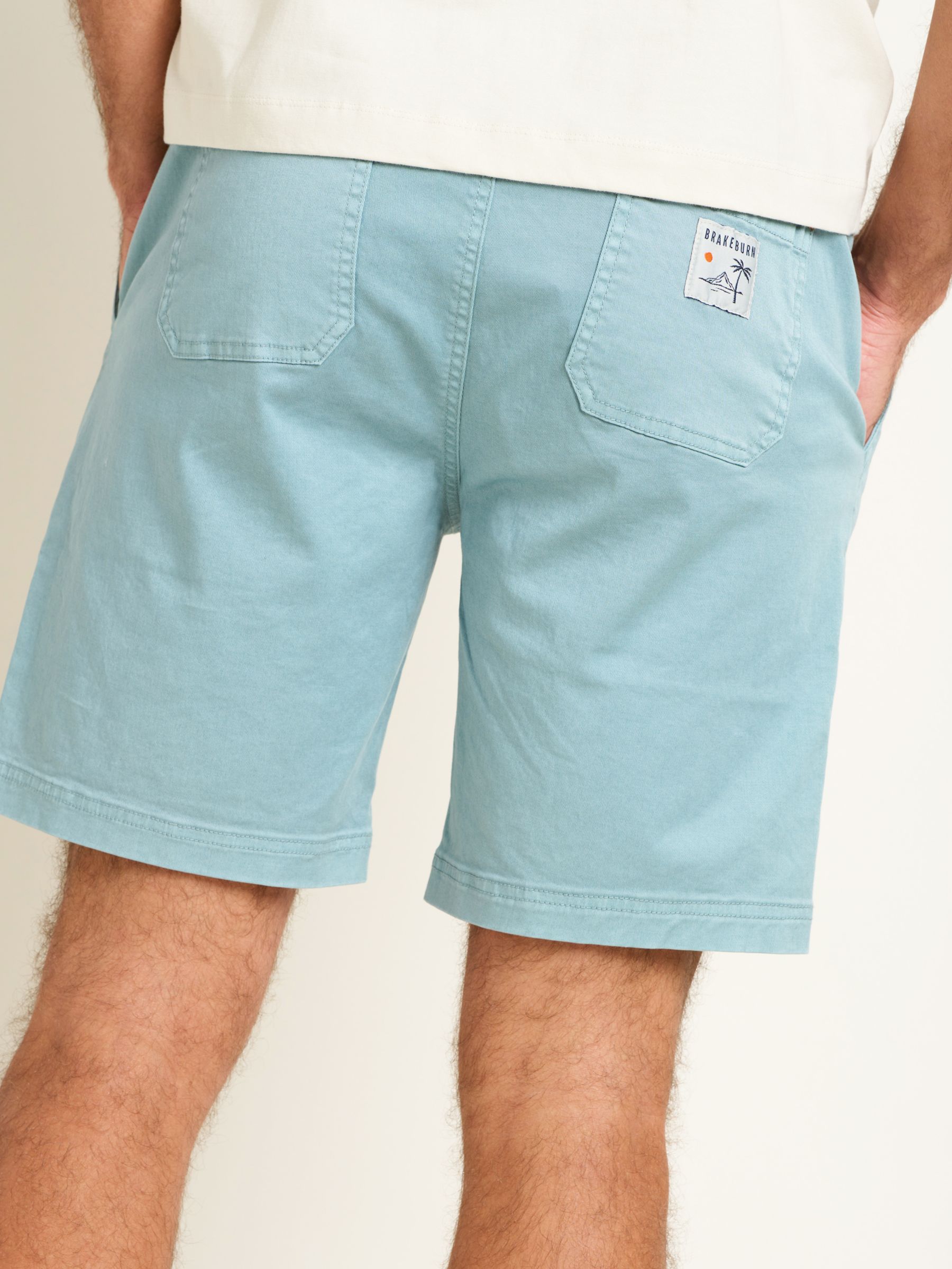 Brakeburn Drawcord String Shorts, Blue, 30