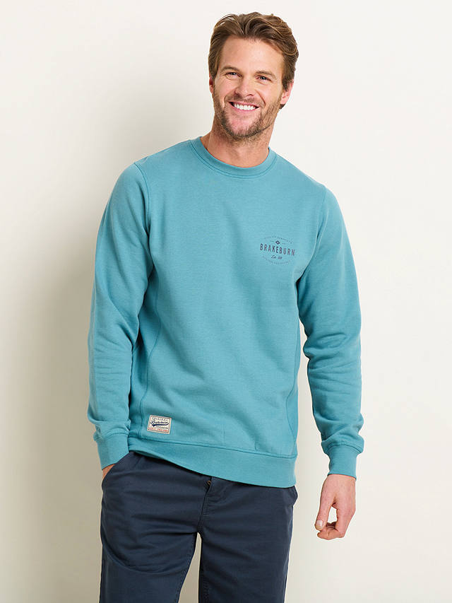 Brakeburn Custom Crew Neck Sweatshirt, Green