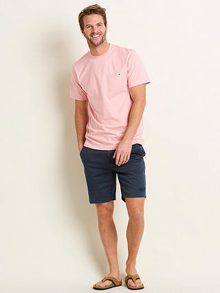 Brakeburn Fine Stripe T-Shirt, Pink