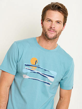 Brakeburn Paddle Board T-Shirt, Blue