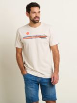 Triumph Motorcycles Barwell T-Shirt, Black at John Lewis & Partners