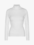 A-VIEW Ribbed Roll Neck Blouse