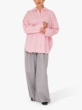 A-VIEW Magnolia Cotton Loose Shirt, Pink