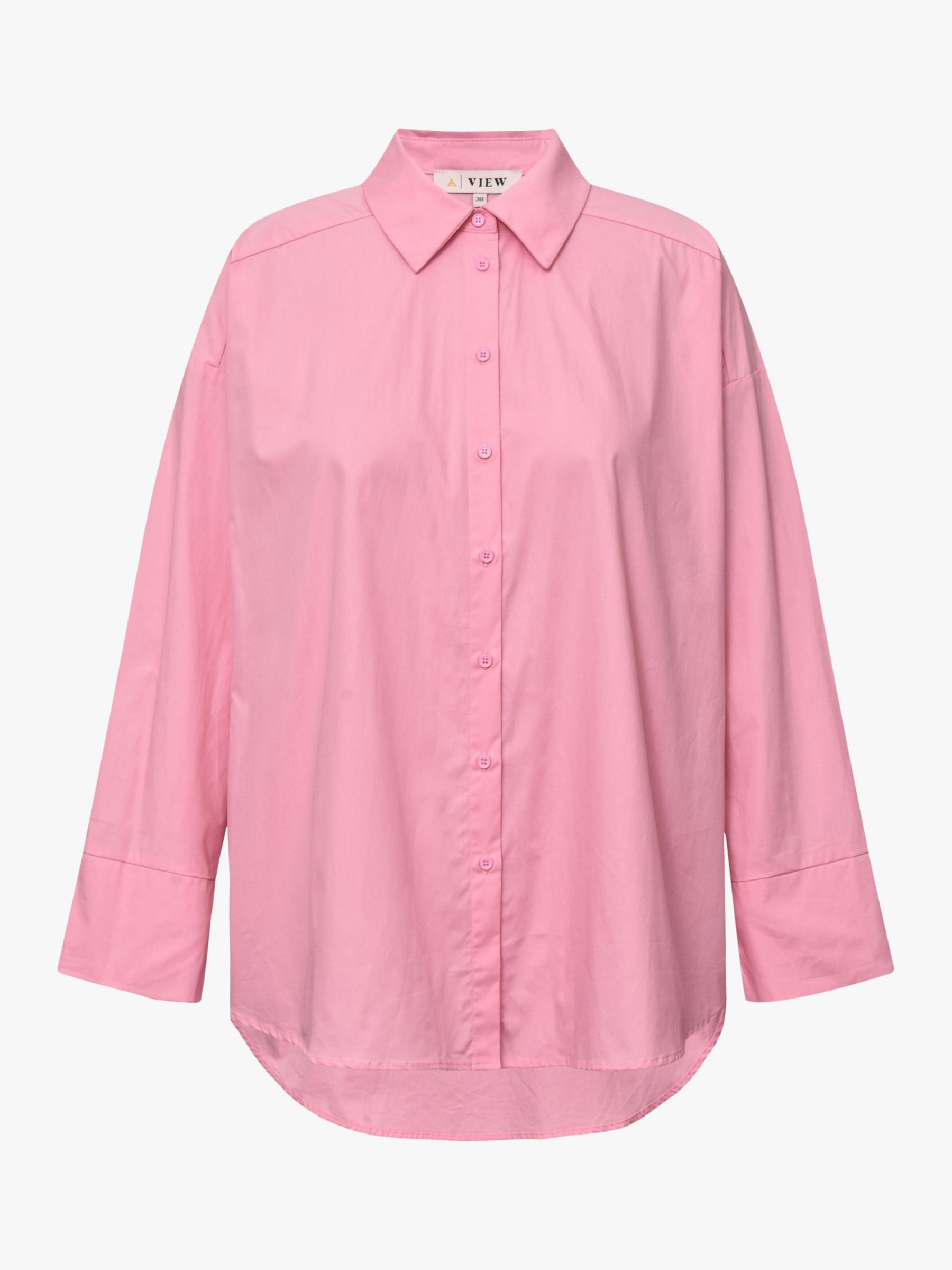 Buy A-VIEW Magnolia Cotton Loose Shirt Online at johnlewis.com