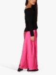 A-VIEW Carry Sateen Skirt, Pink