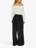 A-VIEW Ellie Wide Leg Trousers, Black, Black