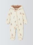 John Lewis Baby Acorn Snowsuit, Multi