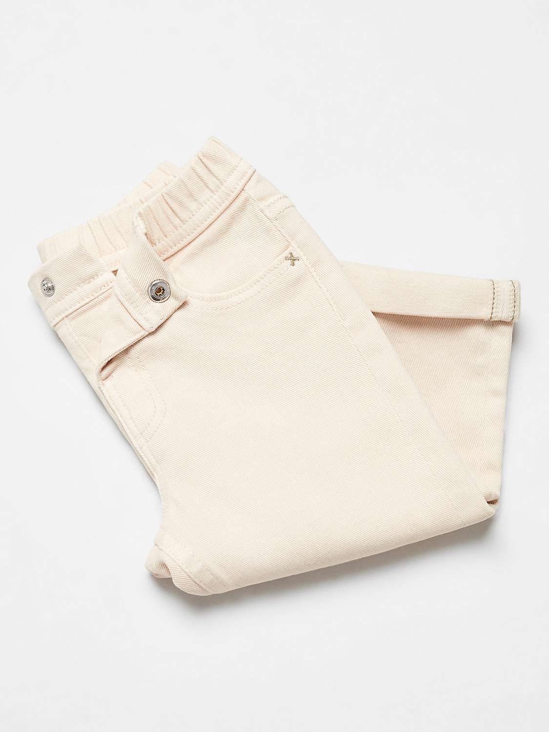 Buy Mango Baby Mauro Stretch Trousers, Pastel Grey Online at johnlewis.com