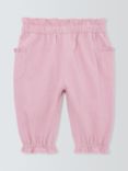 John Lewis Baby Corduroy Trousers, Pink