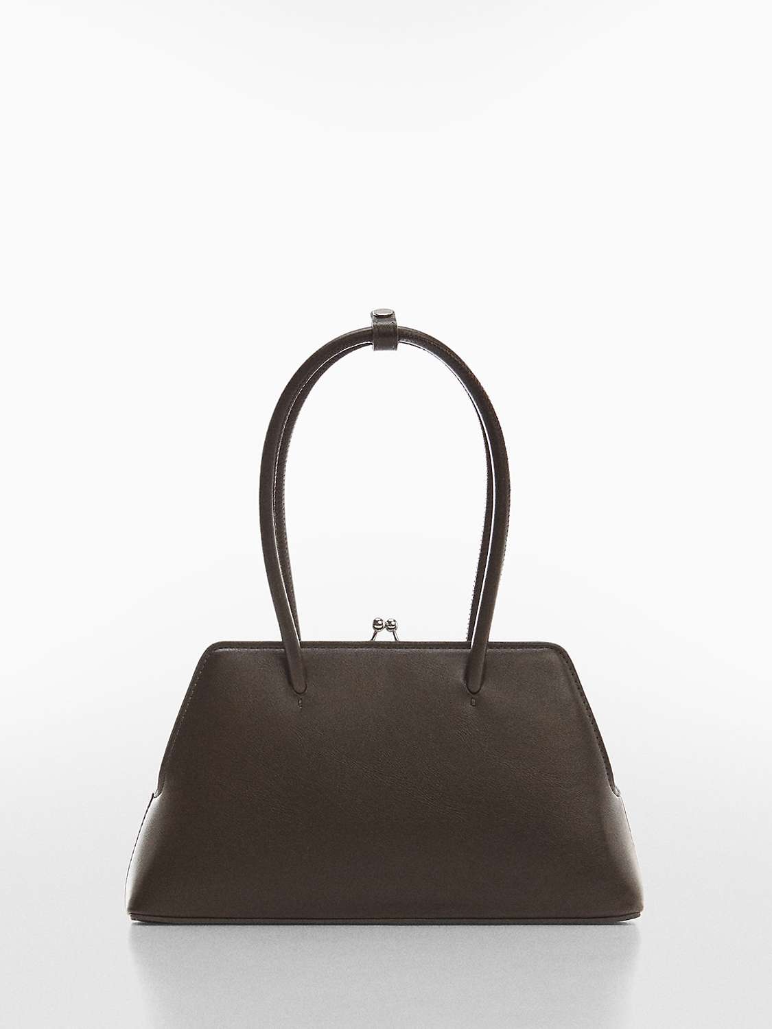 Buy Mango Silvie Shoulder Bag, Dark Grey Online at johnlewis.com