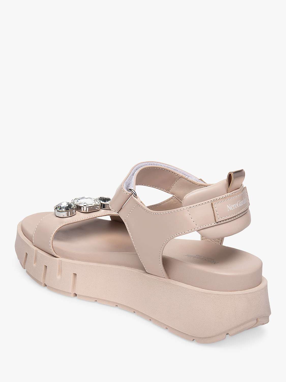 Buy NeroGiardini Leather Flatform Sandals Online at johnlewis.com