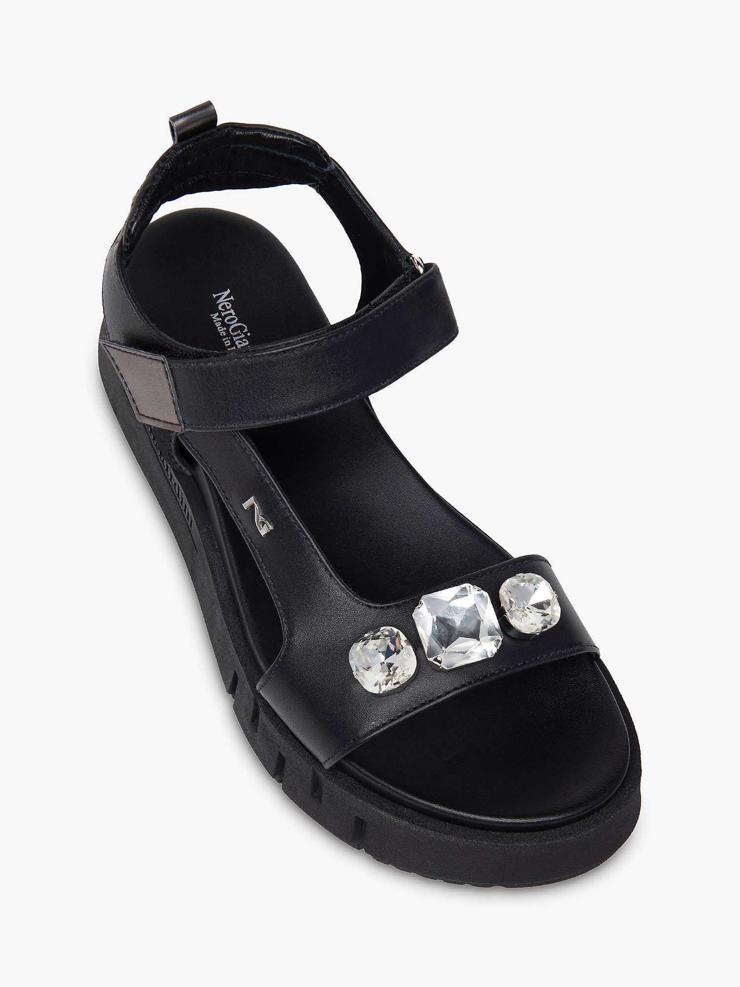 Buy NeroGiardini Leather Flatform Sandals Online at johnlewis.com