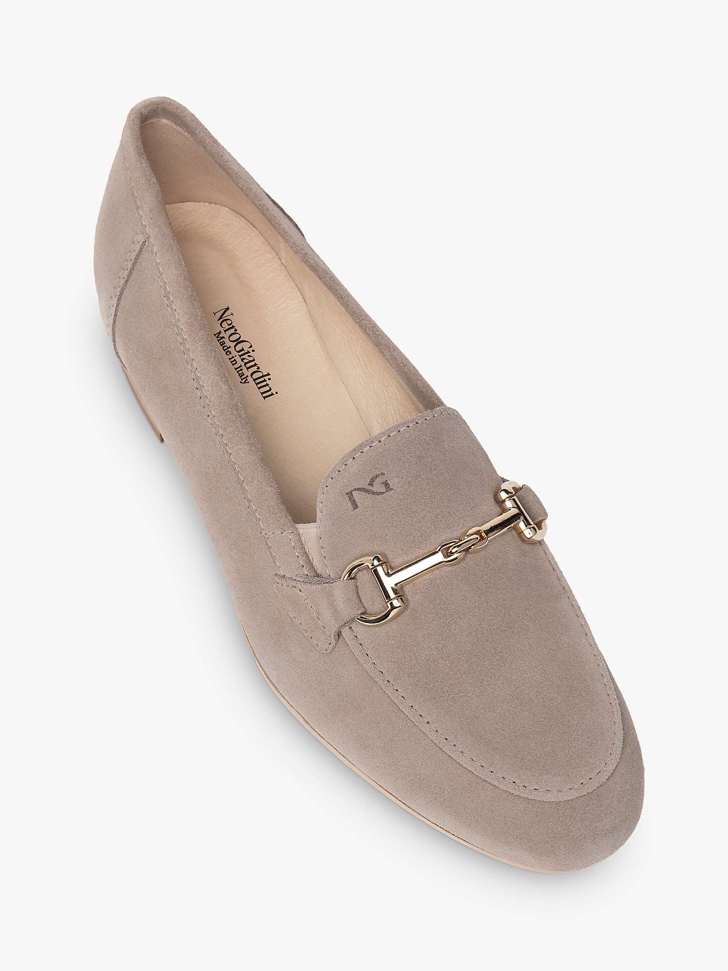 Buy NeroGiardini Snaffle Suede Loafers Online at johnlewis.com