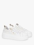 NeroGiardini Chunky Leather Trainers, White