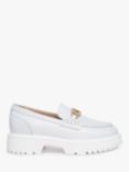 NeroGiardini Leather Chunky Loafers, White