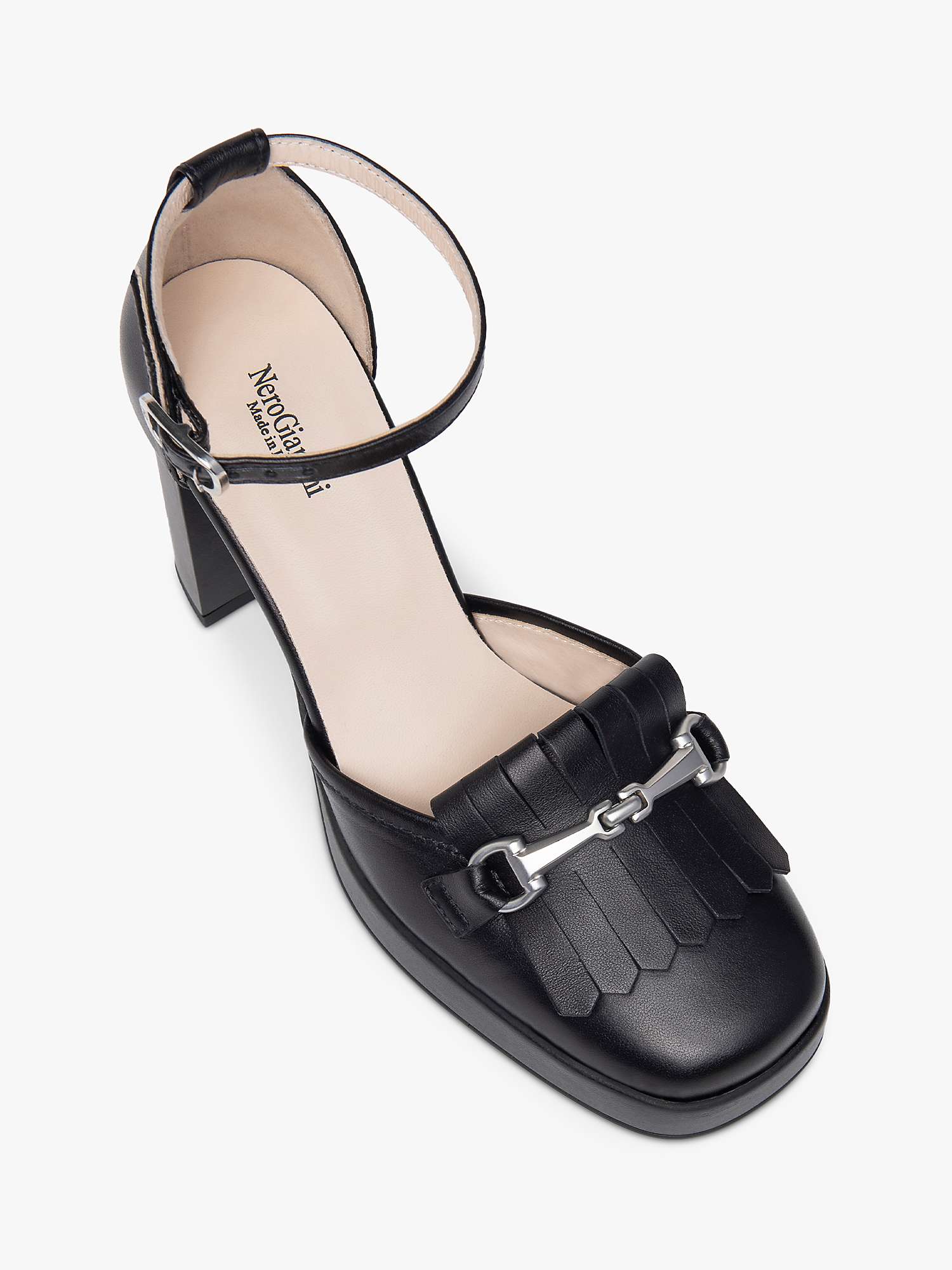 Buy NeroGiardini Block Heel Court Shoes Online at johnlewis.com