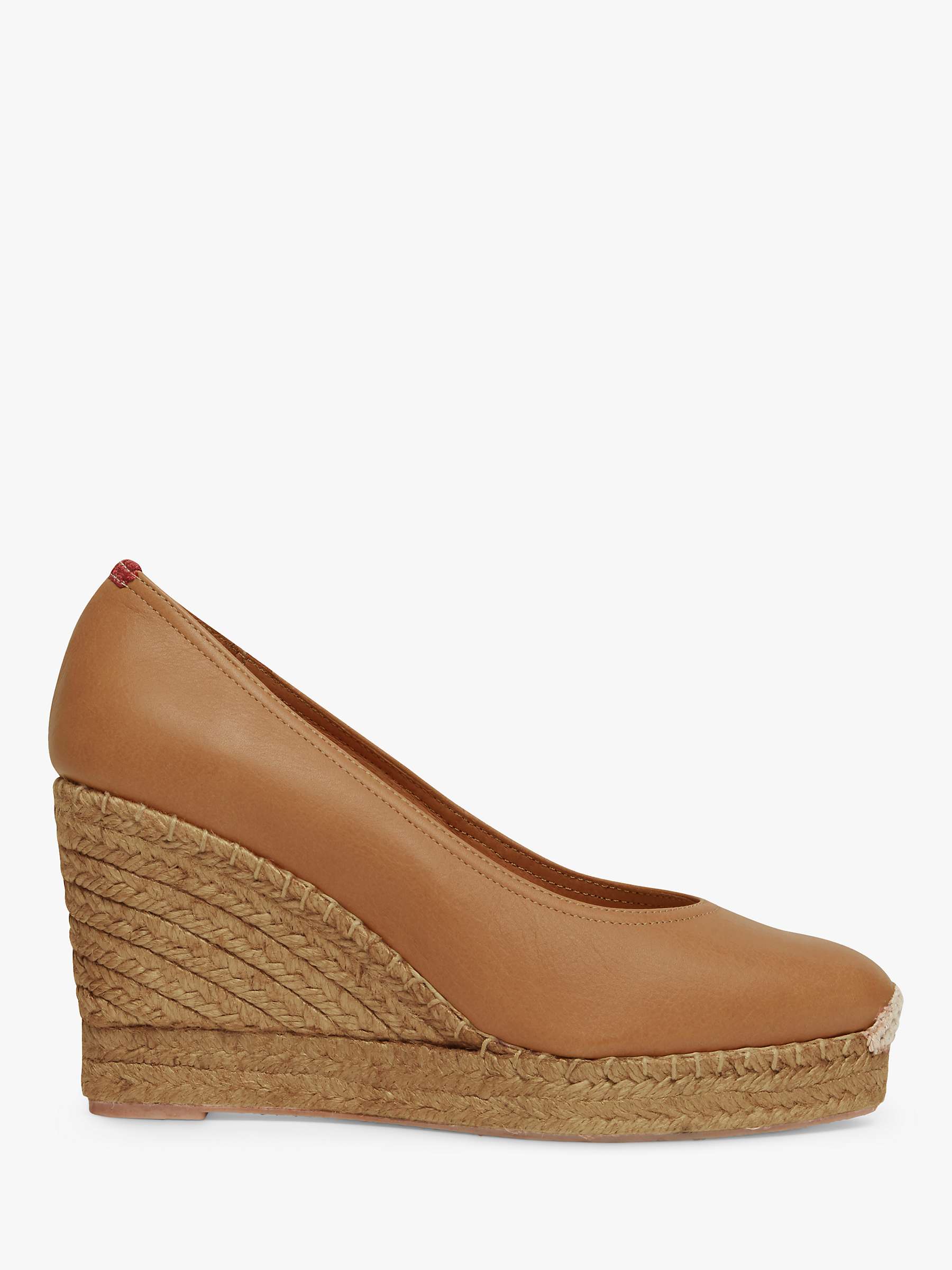 Buy Penelope Chilvers Scoop Court Espadrille Shoes, Tan Online at johnlewis.com