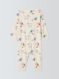 John Lewis ANYDAY Baby Dalmatian Sleepsuit, Natural