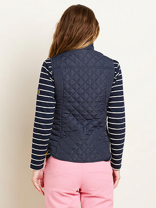 Brakeburn Classic Quilted Gilet, Navy