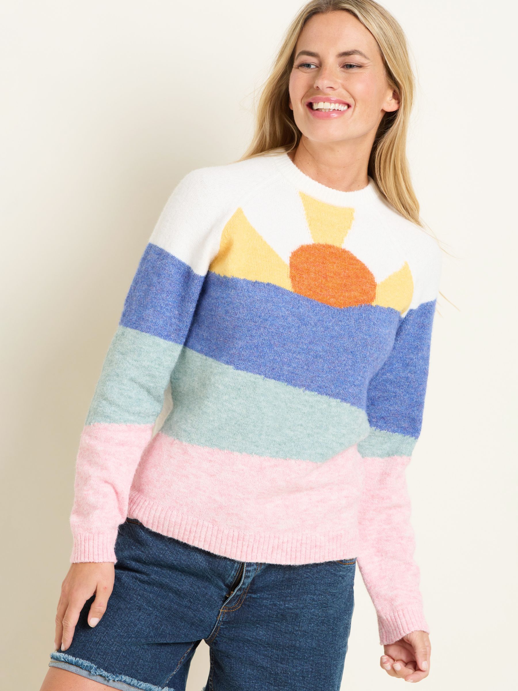 Buy Brakeburn Day Break Jumper, Multi Online at johnlewis.com