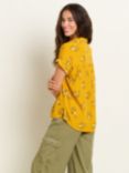 Brakeburn Berry Floral Print Blouse, Yellow