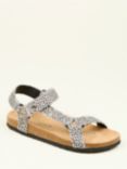 Brakeburn Leopard Strap Sandals, Multi