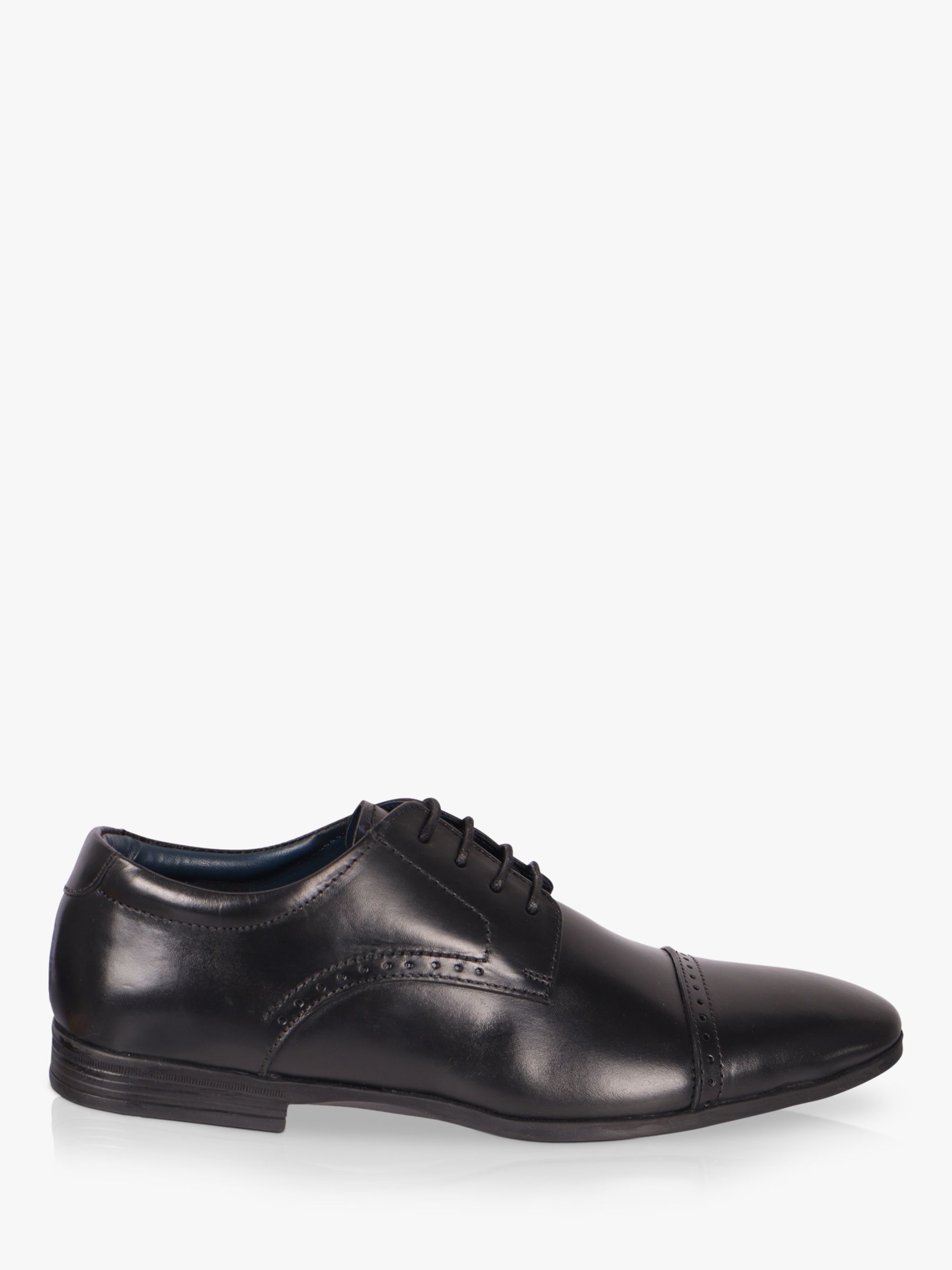 Silver Street London Lawrence Leather Brogues, Black