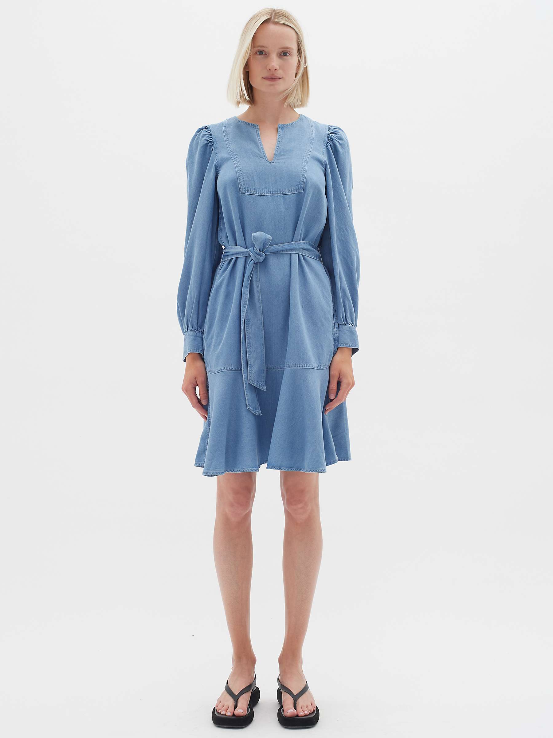 Buy InWear Philipa Denim Dress, Light Blue Denim Online at johnlewis.com