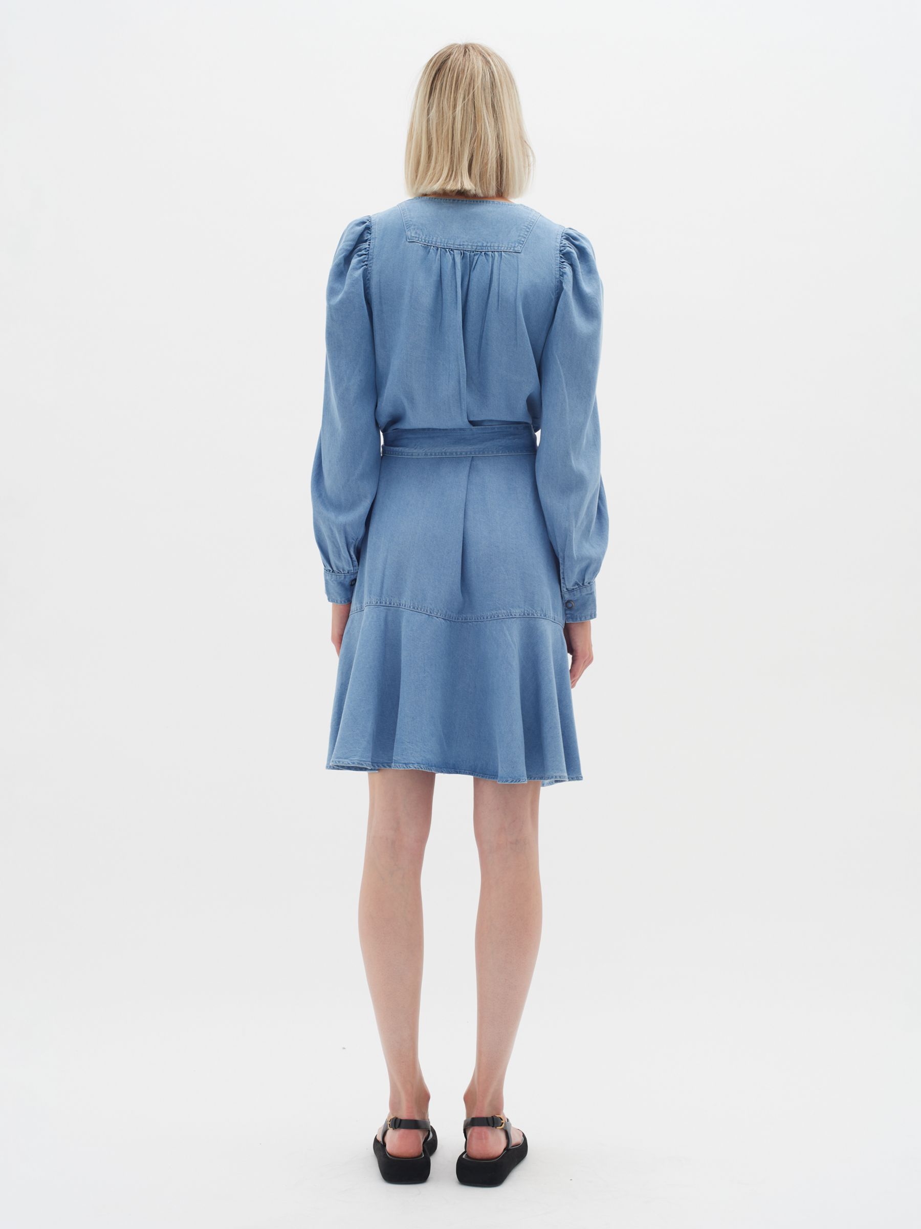 InWear Philipa Denim Dress, Light Blue Denim, 10