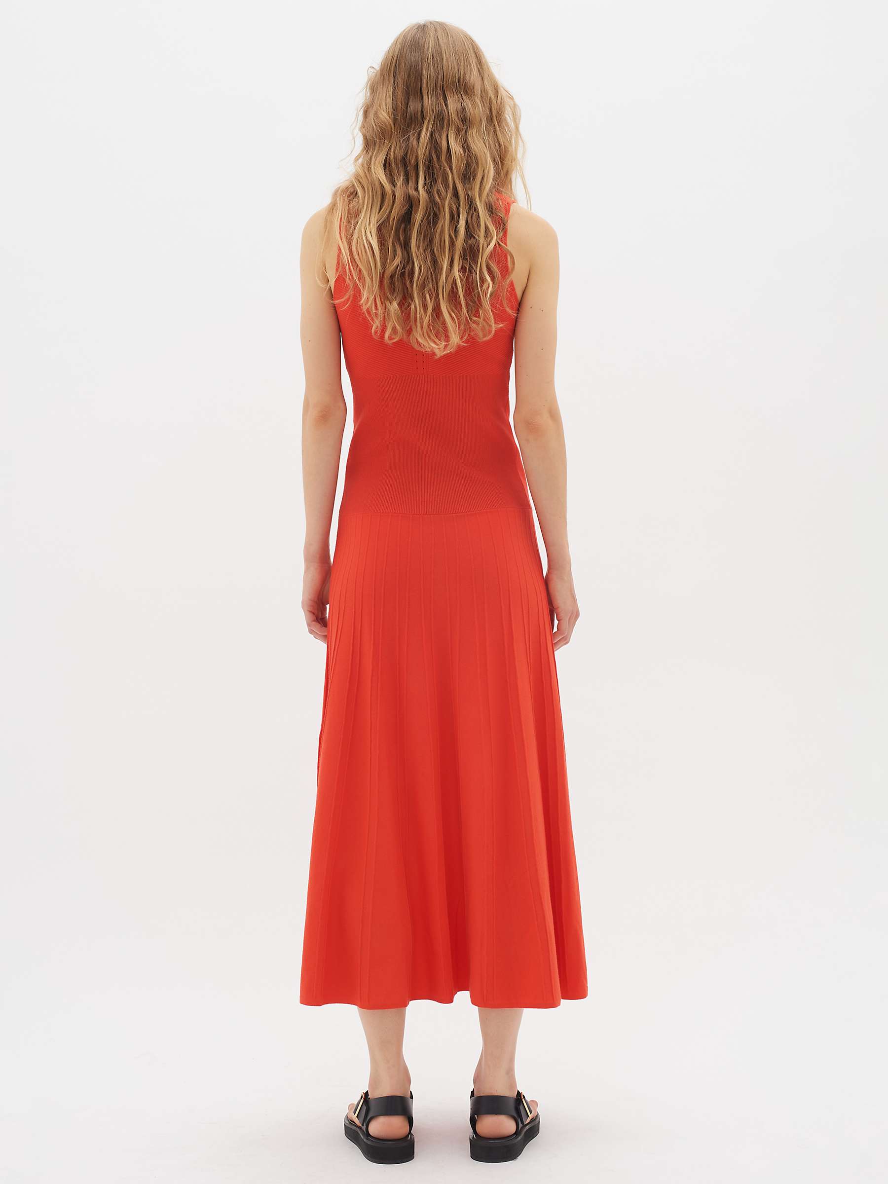 Buy InWear Mirios Ecovero Midi Dress, Cherry Tomato Online at johnlewis.com