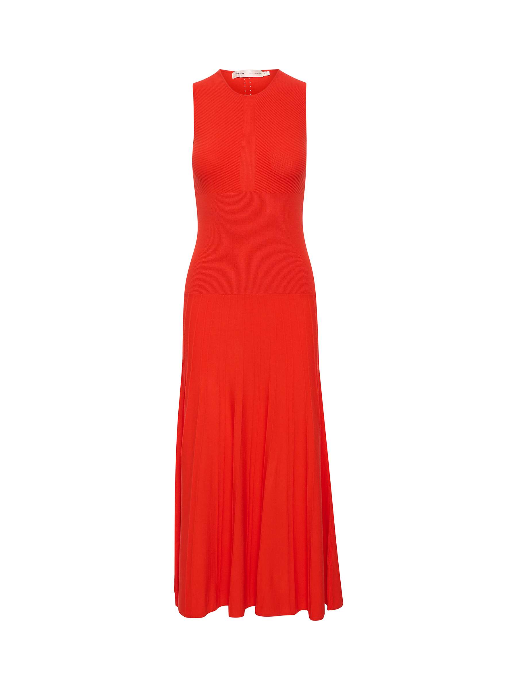 Buy InWear Mirios Ecovero Midi Dress, Cherry Tomato Online at johnlewis.com