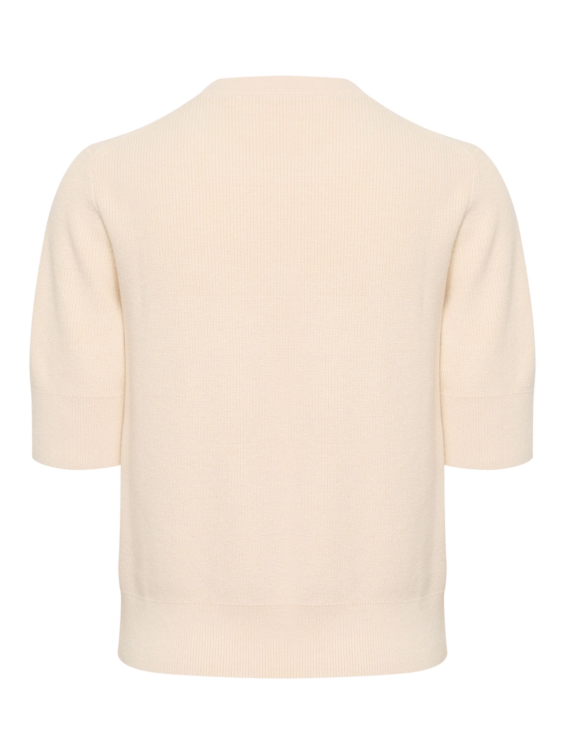 InWear Melas Short Sleeve Classic Fit T-shirt, Vanilla, M