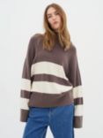 InWear Othilia Gittel Cashmere Blend Wide Stripe Jumper, Whisper