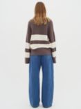 InWear Othilia Gittel Cashmere Blend Wide Stripe Jumper, Whisper