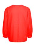 InWear Pattie 3/4 Sleeve Relaxed Fit Top, Cherry Tomato